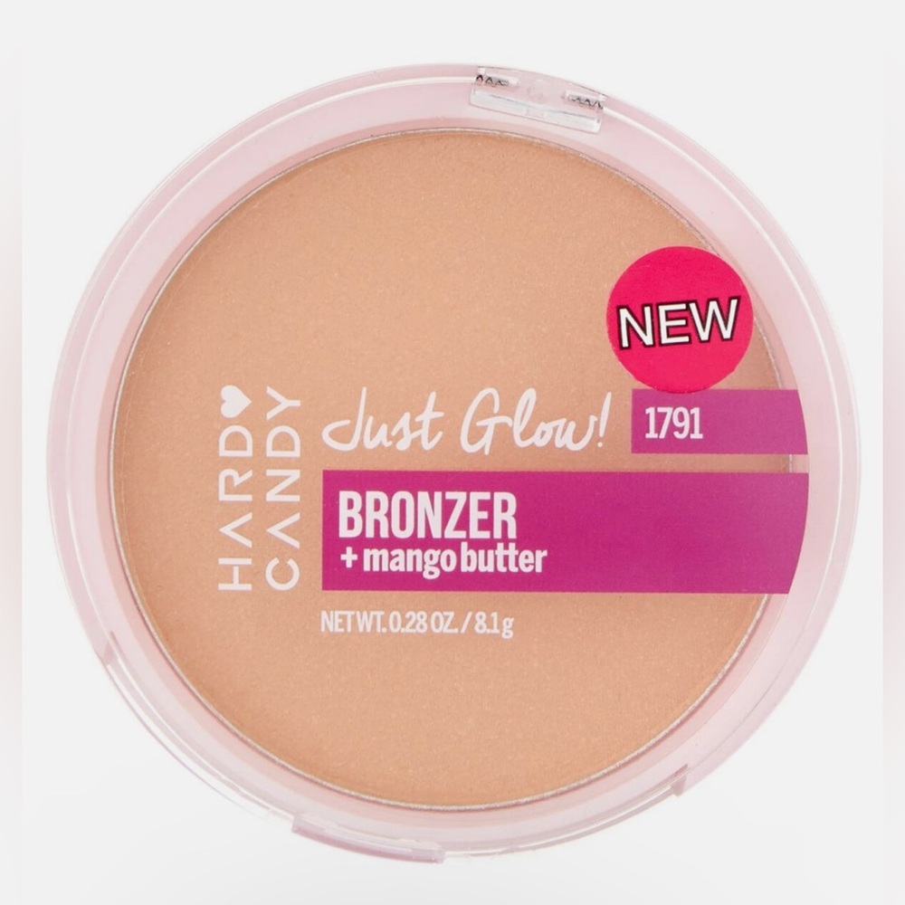 NWT Hard Candy Just Glow! Bronzer + Mango Butter 1791 Tiki
